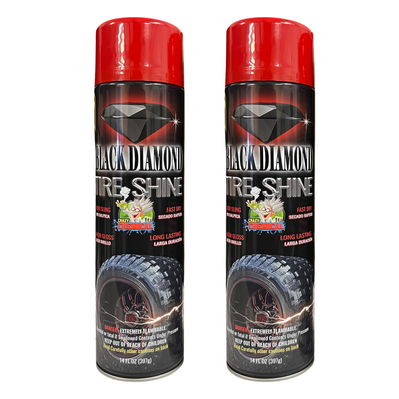 Black Diamond Tire Shine 14oz (Pack of 2)
