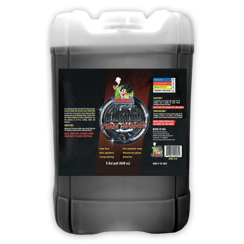 Black Diamond Tire Shine 5gal