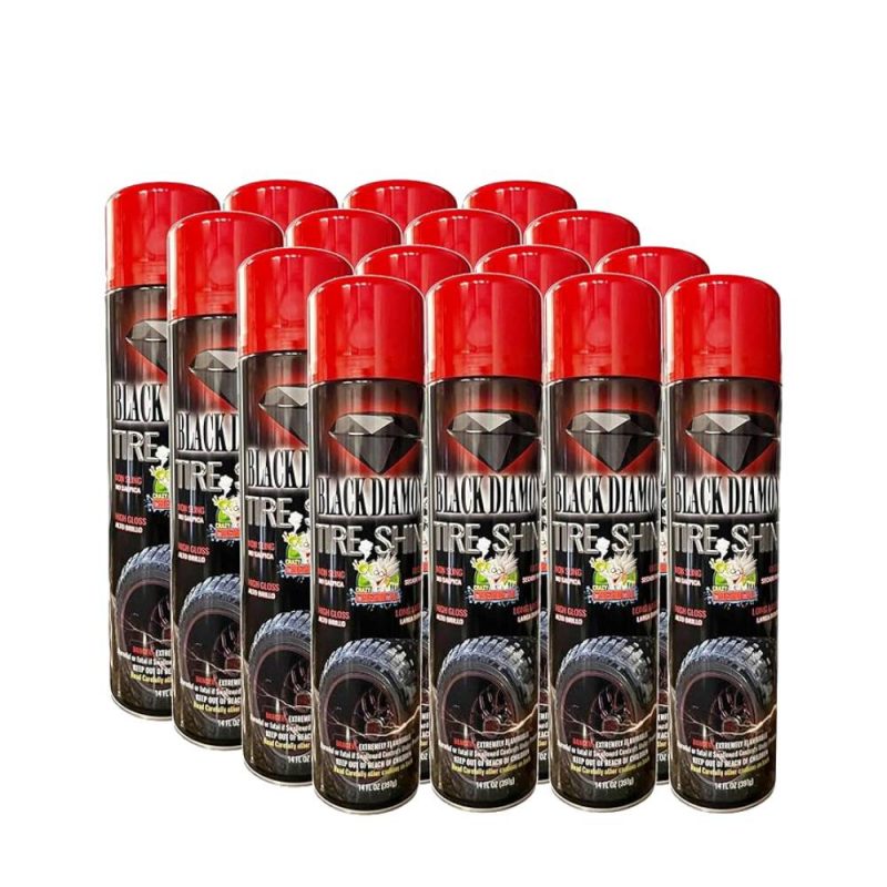 Black Diamond Tire Shine 14oz (Pack of 12)