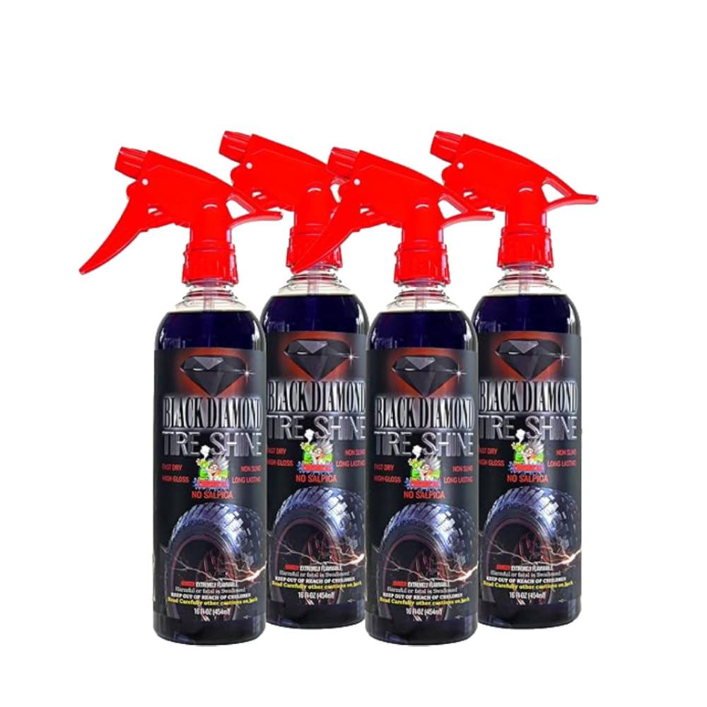 Black Diamond Tire Shine 16oz (Pack of 4)